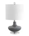 Jonathan Y Designs Kamille 18in Glass & Lucite Table Lamp