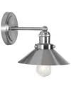 Jonathan Y Designs July 7 88 1 Light Metal Shade Sconce In Metallic