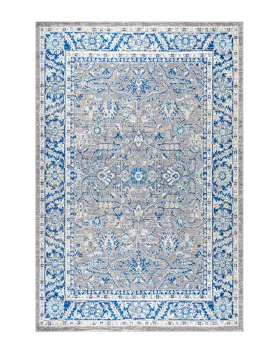 Jonathan Y Designs Modern Persian Rug In Blue
