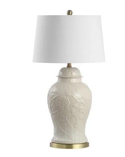 Jonathan Y Designs Naiyou 29 5 Ceramic Classic Traditional Led Lamp In White