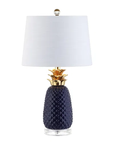 Jonathan Y Designs Pineapple 23in Ceramic Table Lamp In Multi
