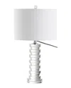 Jonathan Y Designs Sasha 25in Crystal Table Lamp