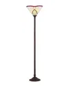 Jonathan Y Designs Smith Tiffany-style 70.5in Torchiere Floor Lamp