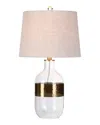 Jonathan Y Designs Stevens 25.5in Glass Led Table Lamp