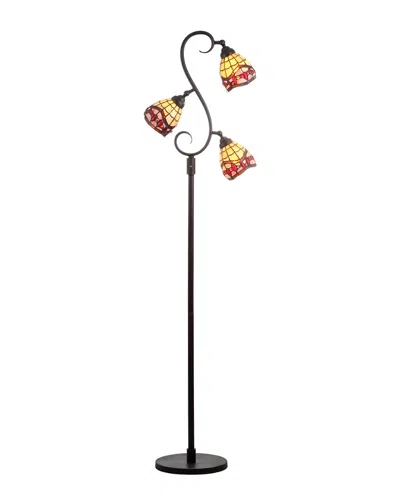 JONATHAN Y JONATHAN Y DESIGNS WALKER TIFFANY-STYLE 70.5IN MULTI-LIGHT FLOOR LAMP