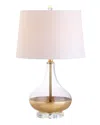Jonathan Y Designs West 24.5in Glass Table Lamp