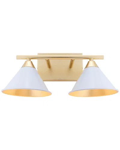 Jonathan Y Designs Yvette 2-light Metal Vanity Wall Light