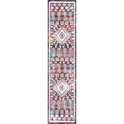 Jonathan Y Dhiya Distressed Kilim Area Rug In Multi