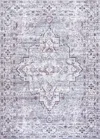 Jonathan Y Didim Boho Gray Medallion Washable Gray/purple 9 Ft. X 12 Ft. Area Rug