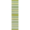 Jonathan Y Duxbury Gradient Ticking Striped Area Rug In Green/blue
