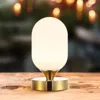 Jonathan Y Eli 8" Modern Minimalist Iron Rechargeable Integrated Led Table Lamp