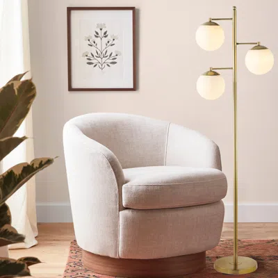 Jonathan Y Ellie 66" 3-light Modern Vintage Iron Led Floor Lamp