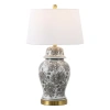 Jonathan Y Ellis Chinoiserie Ceramic Led Table Lamp In Multi