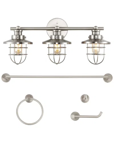 Jonathan Y Ellis Vanity Light Set In Metallic