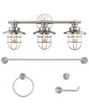 Jonathan Y Ellis Vanity Light Set In White