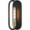 Jonathan Y Emilia 1-light Modern Bohemian Iron Led Sconce In Oil Rubbed Bronze/brass Gold