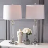 Jonathan Y Emma 29.5" Crystal Led Table Lamp (set Of 2)