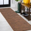 Jonathan Y Ethan Modern Flatweave Solid Indoor/outdoor Area Rug In Brown