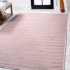 Jonathan Y Ethan Modern Flatweave Solid Indoor/outdoor Area Rug In Pink