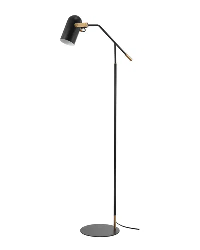 Jonathan Y Eugenio 58.5in Metal Led Floor Lamp In Black