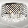 Jonathan Y Evelyn 17" 3-light Crystal Drops/metal