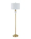 Jonathan Y Evelyn 60in Crystal Metal Led Floor Lamp