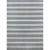 Jonathan Y Fawning Two-tone Striped Classic Low-pile Machine-washable  Polyester Rug In Cream/dark Gray
