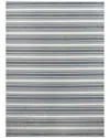 JONATHAN Y JONATHAN Y FAWNING TWO-TONE STRIPED CLASSIC LOW-PILE MACHINE-WASHABLE  POLYESTER RUG
