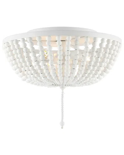 Jonathan Y Flush Mount In White