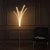 Jonathan Y Fuochi Modern Minimalist Metal 5-branch Arc Dimmable Integrated Led Floor Lamp With Remot