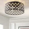 Jonathan Y Designs Gabrielle 19in Led Flush Mount Ceiling Light