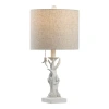 Jonathan Y Gaston Resin Mini Led Table Lamp In White