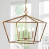 Jonathan Y Designs Gatsby 23in 4-light Adjustable Iron Rustic Glam Led Pendant