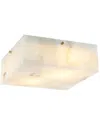 Jonathan Y Giulia Flush Mount In White