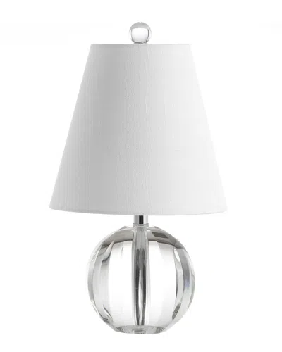 JONATHAN Y JONATHAN Y GODDARD 16IN CRYSTAL BALL/METAL LED TABLE LAMP