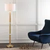 Jonathan Y Gregory 60.5" Metal/marble Led Floor Lamp
