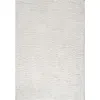 Jonathan Y Groovy Solid Shag Area Rug In Gray