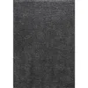 Jonathan Y Groovy Solid Shag Area Rug In Black
