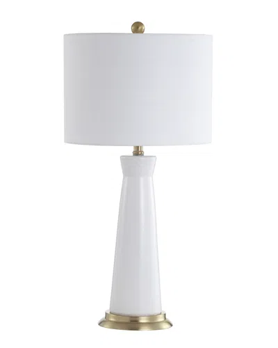 Jonathan Y Hartley 29in Ceramic Column Led Table Lamp In Multi