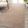 Jonathan Y Haze Solid Low-pile Area Rug In Beige/pearl