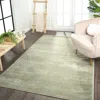Jonathan Y Haze Solid Low-pile Area Rug In Jade/green
