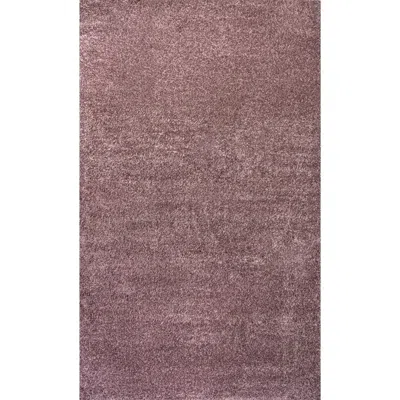 Jonathan Y Haze Solid Low-pile Area Rug In Purple