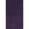 Jonathan Y Haze Solid Low-pile Area Rug In Purple