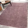 Jonathan Y Haze Solid Low-pile Area Rug In Purple/lilac