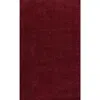 Jonathan Y Haze Solid Low-pile Area Rug In Red