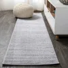 Jonathan Y Haze Solid Low-pile Area Rug In Slate-grey