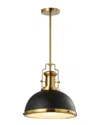 Jonathan Y Homer 13in Adjustable Vintage Classic Led Pendant