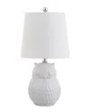 Jonathan Y Hoot 20.5in Ceramic Mini Led Table Lamp