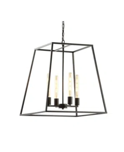 JONATHAN Y HUTSON 4-LIGHT MODERN ANGLED LED PENDANT