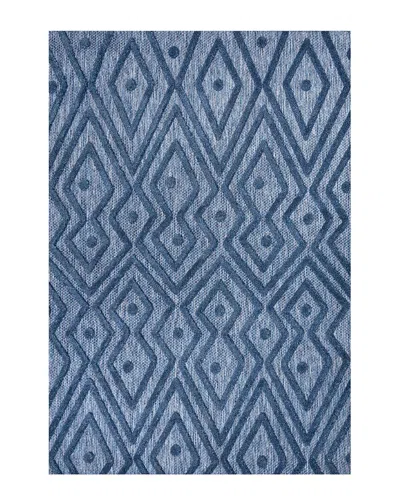 Jonathan Y Ibiza Moroccan Indoor/outdoor Rug In Navy